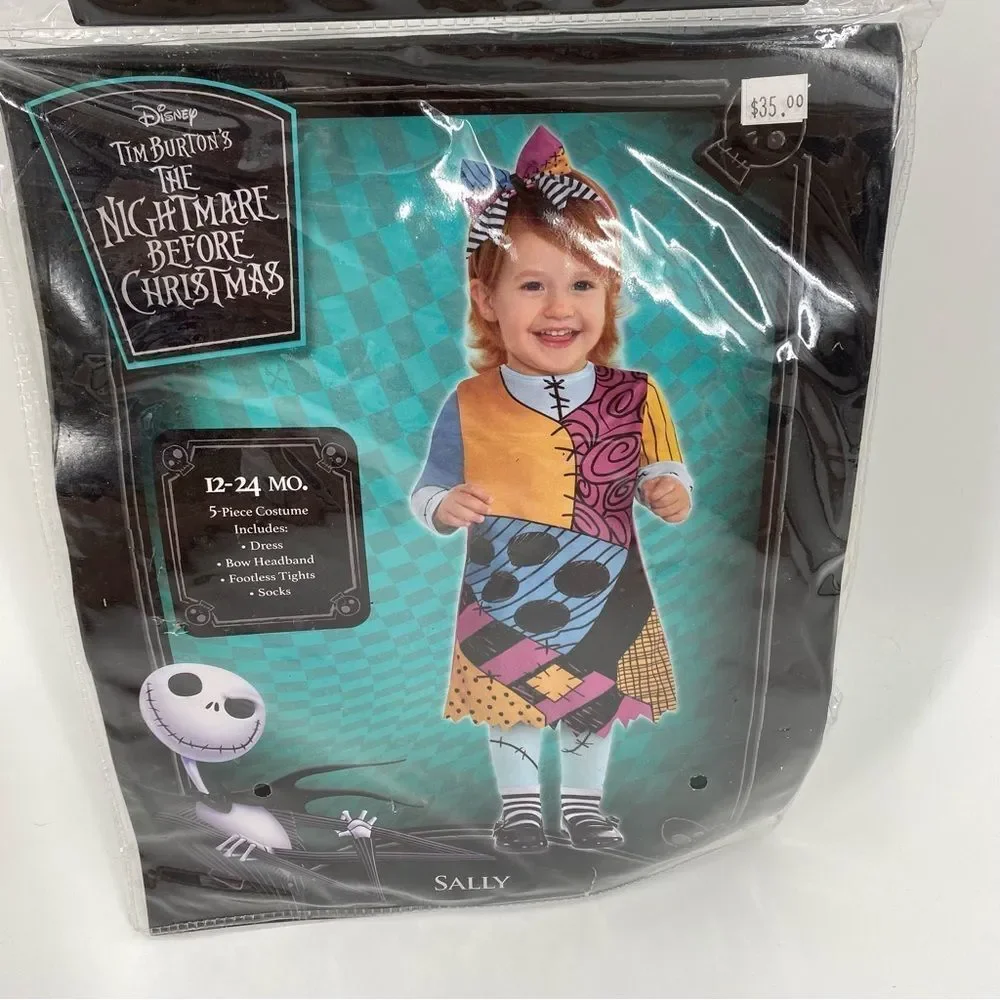 Disney Toddler Halloween Costume the Nightmare Before Christmas 12-24mo - Picture 1 of 3